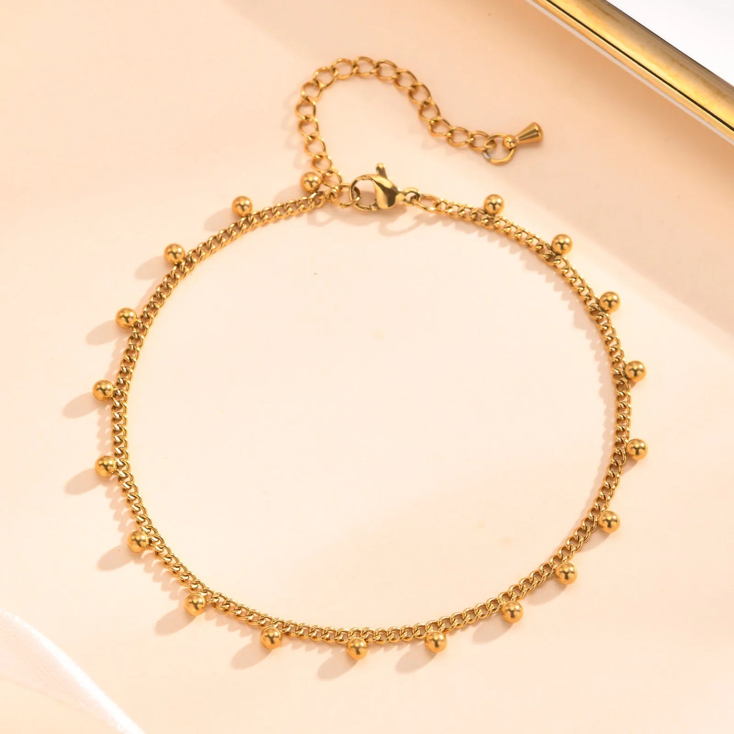 Anklet Bracelet on Legs