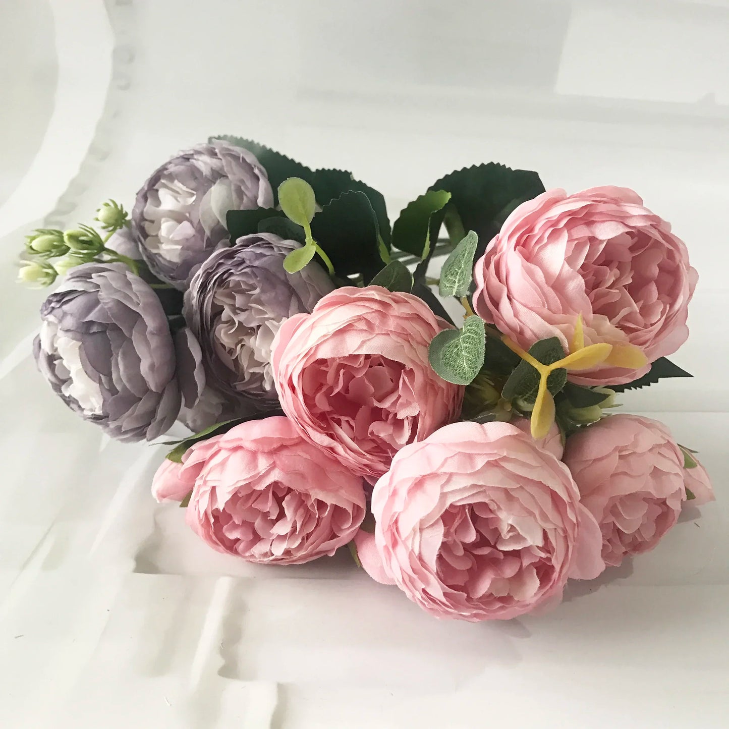 Rose Pink Silk Artificial Flowers