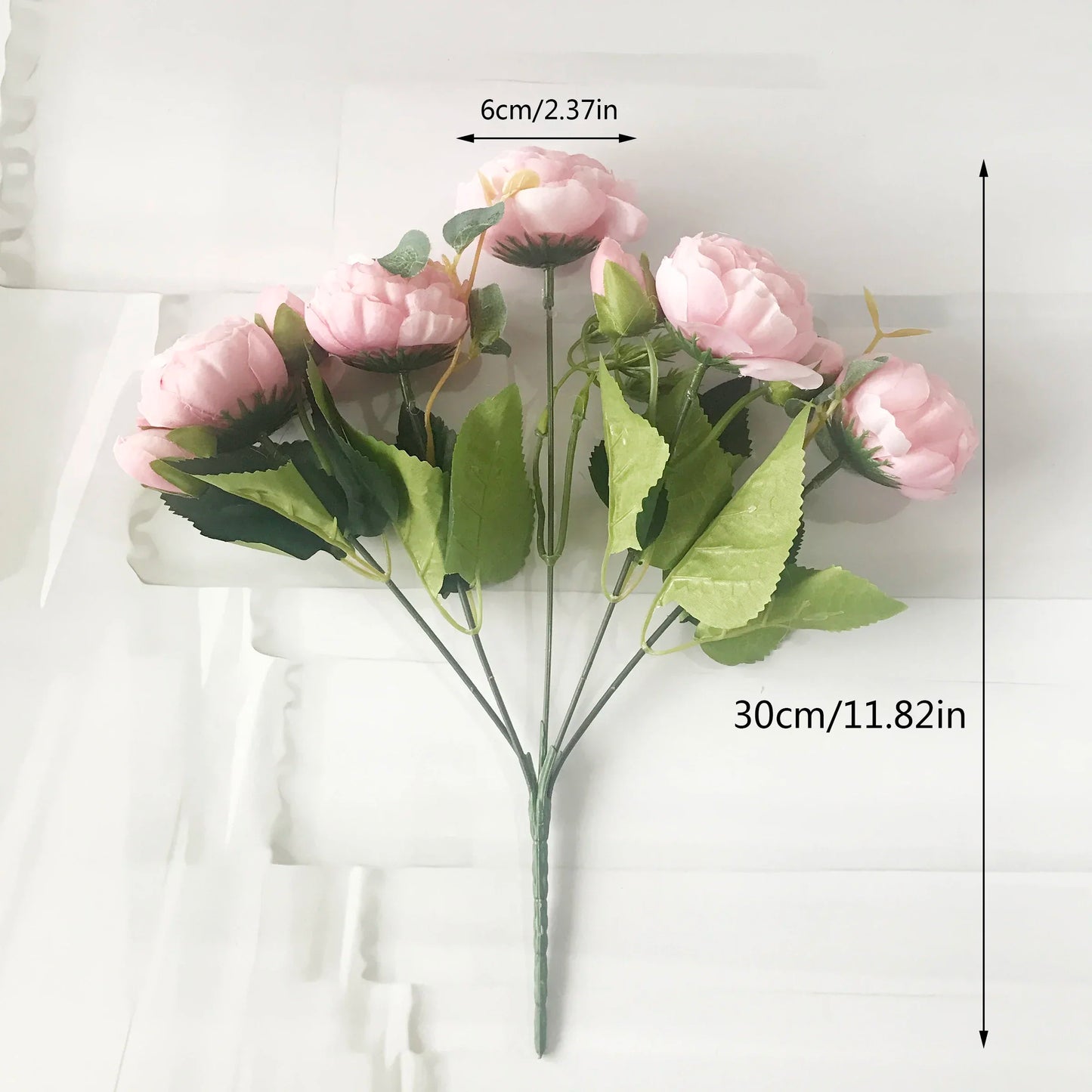 Rose Pink Silk Artificial Flowers