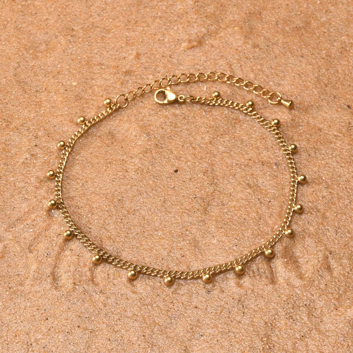 Anklet Bracelet on Legs