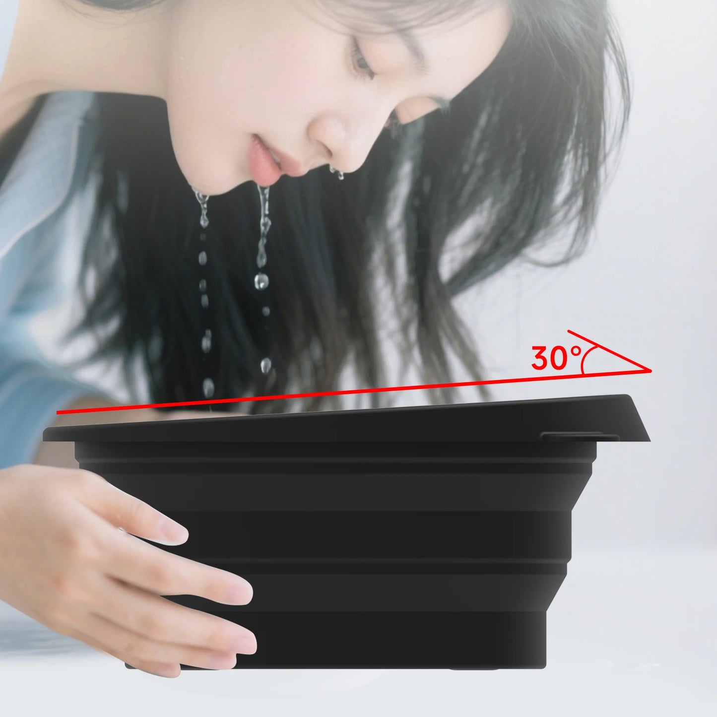 Silicone Face Ice Bath Tray