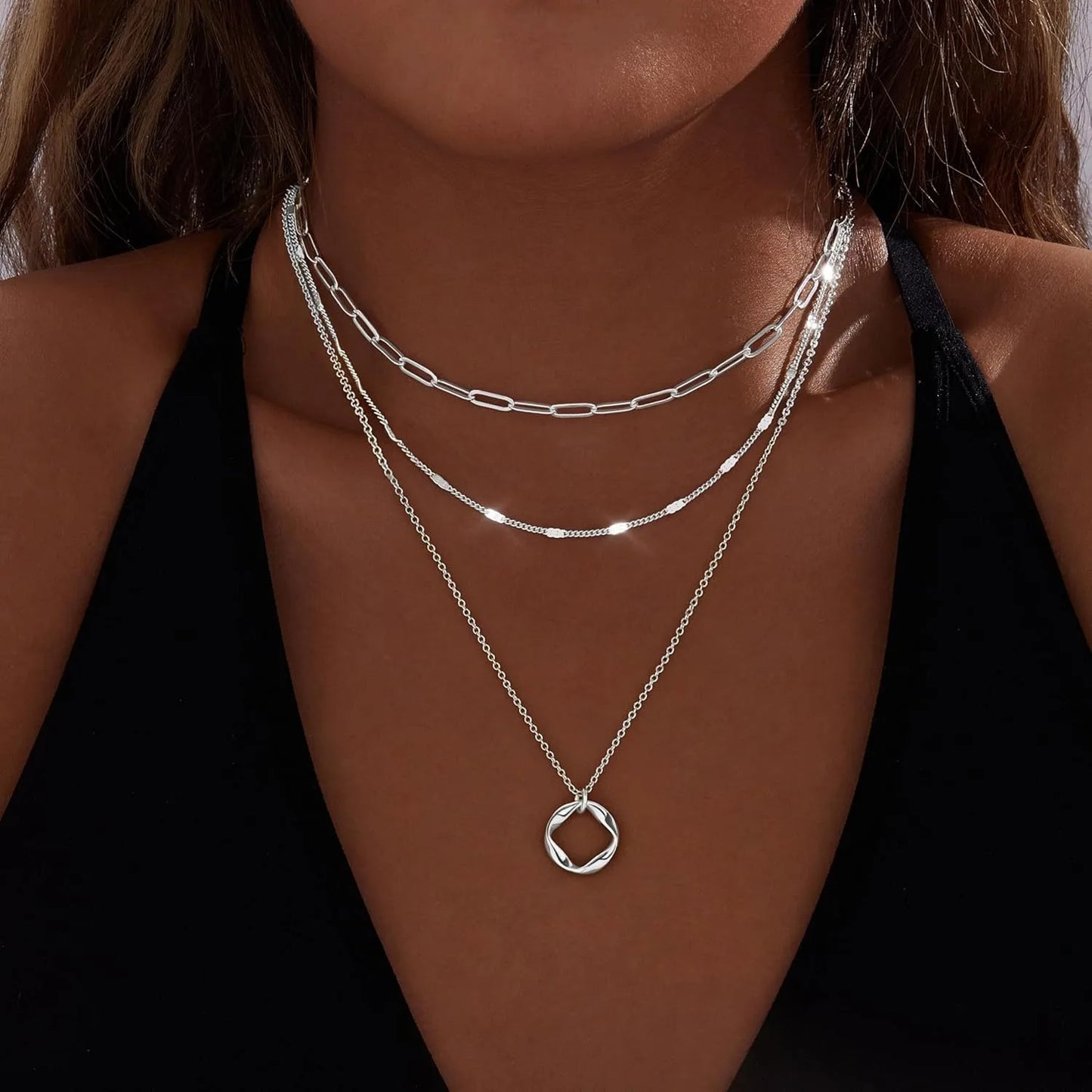 Layered Gold Necklaces for Women