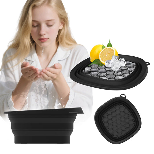Silicone Face Ice Bath Tray