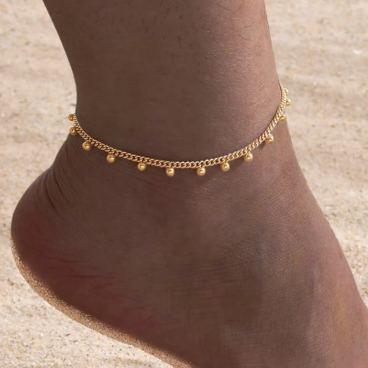 Anklet Bracelet on Legs