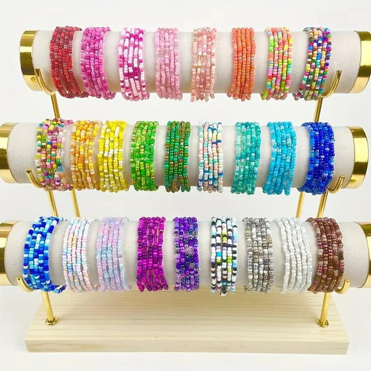 Colorful Rice Beads Bracelet